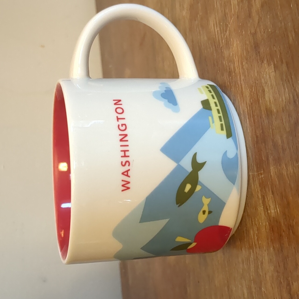 Starbucks Washington State You Are Here Series Mug Coffee Tea
